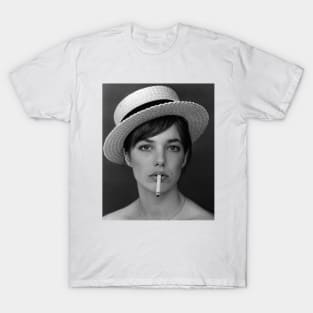 British French actress singer T-Shirt